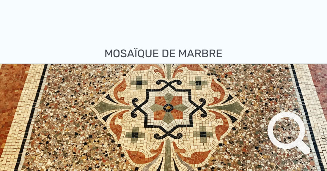 MOSAÏQUE DE MARBRE > Ponçage et cristallisation de marbre