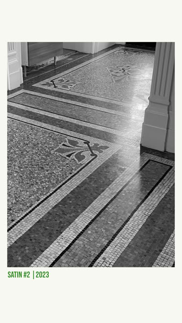 Décapage et traitements des mosaïques de marbre 