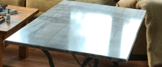 Mobilier Poncage et cristallisation